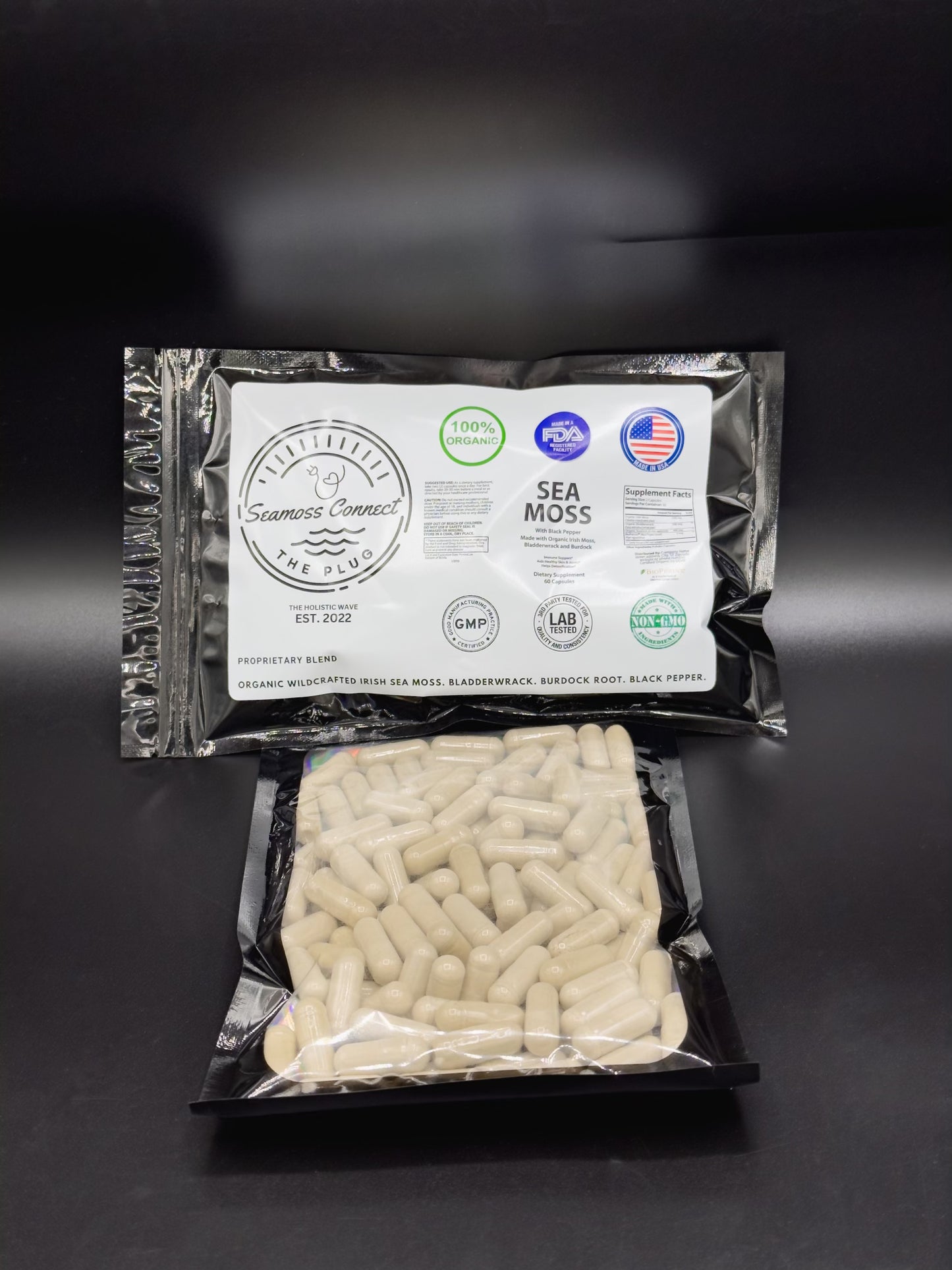 Seamoss Capsules (1 Month)